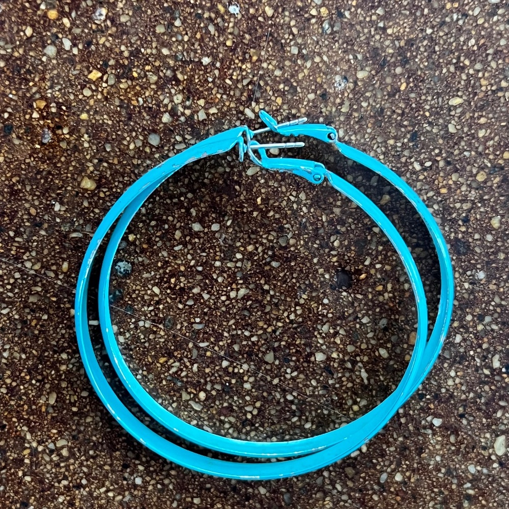 Fashion hoop earrings